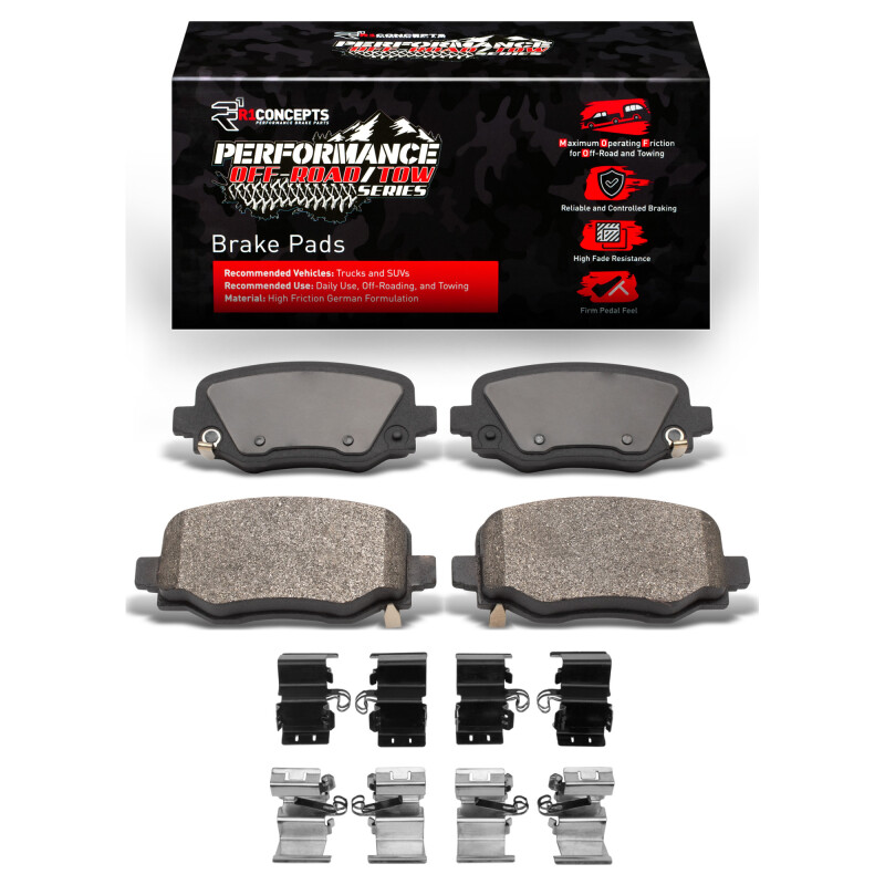 Chrysler 200 Brake Pads - Rear - R1 Concepts - Performance Off-Road/Tow - `14-`23 Chrysler 200 Brake Pads - Rear - R1 Concepts - Performance Off-Road/Tow - `14-`23
